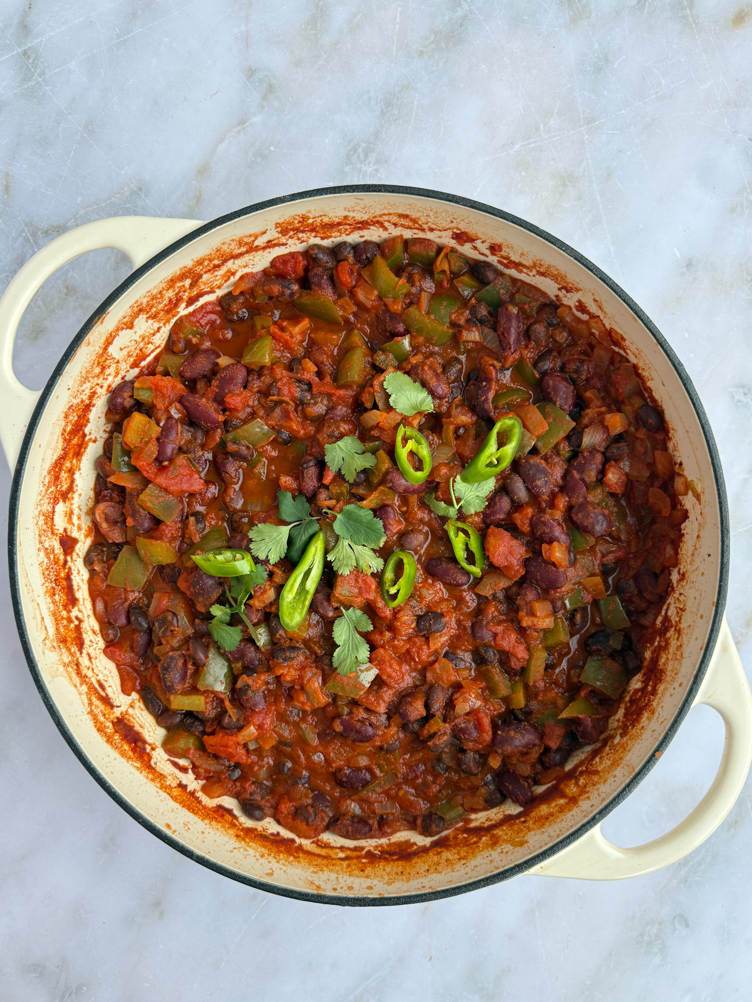Vegetarian Jalapeno Chili
