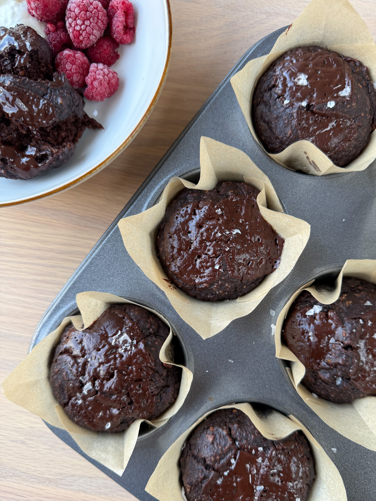 Chocolate Sweet Potato Muffins