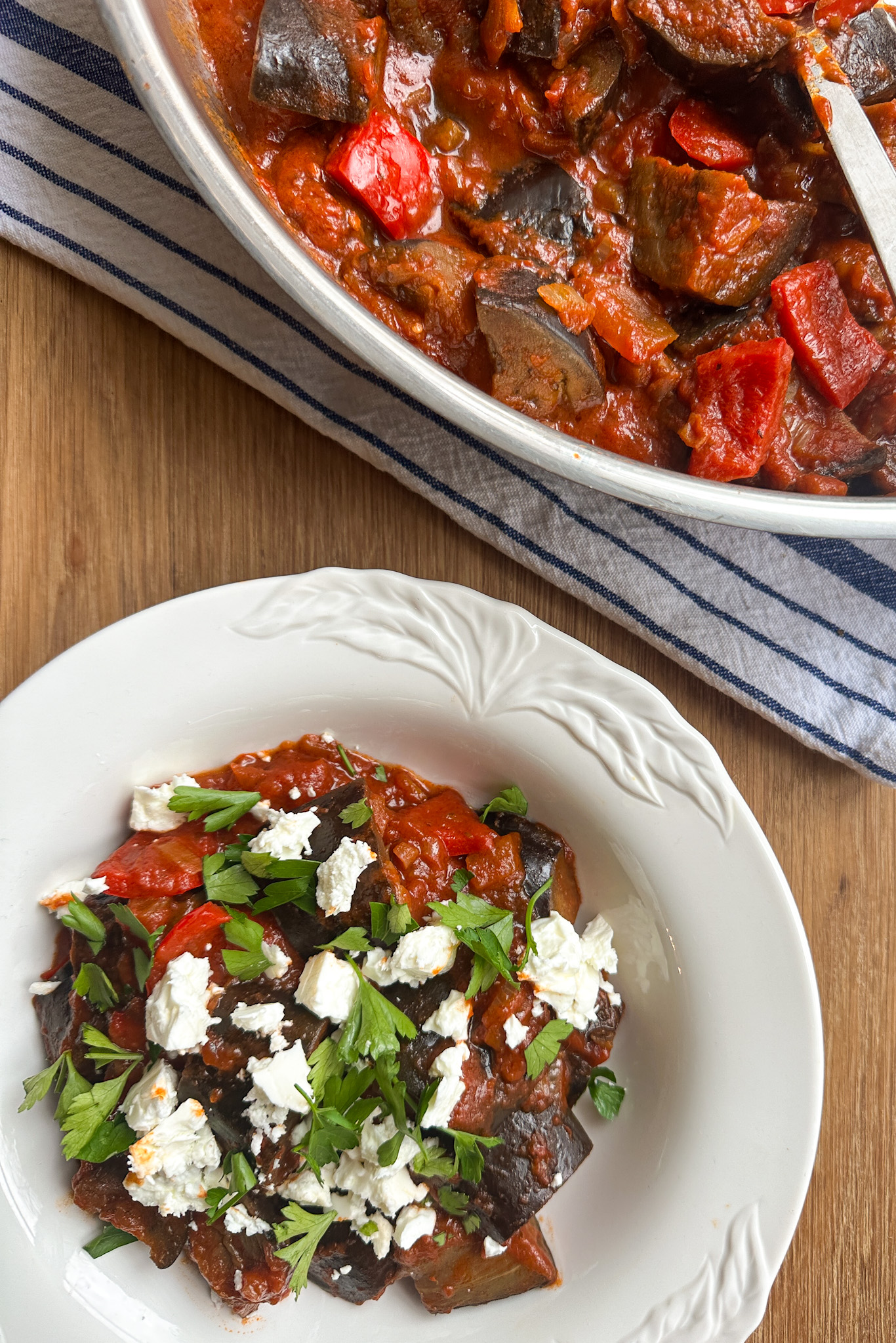 Eggplant Tomato Stew